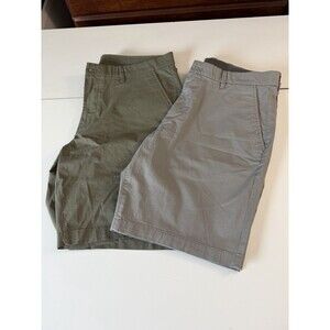 English Laundry Shorts 2 Pair Men’s 34 9" Inseam Stretch Flex Cotton Blend NWT